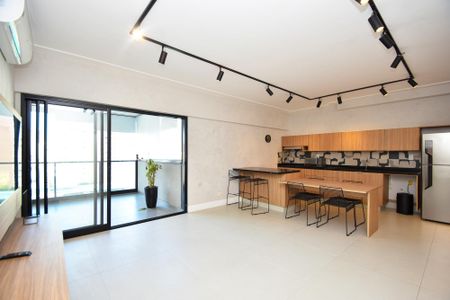 Apartamento para alugar com 80m², 1 quarto e 2 vagasSala