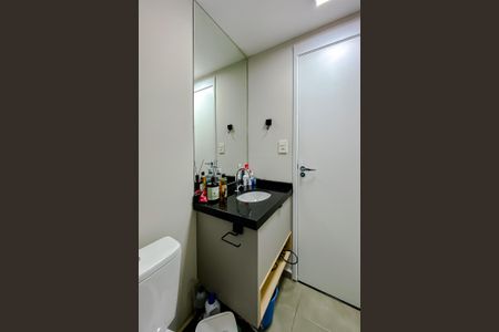 Banheiro de kitnet/studio à venda com 1 quarto, 26m² em Belenzinho, São Paulo