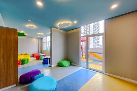 Studio à venda com 26m², 1 quarto e 1 vagaBrinquedoteca