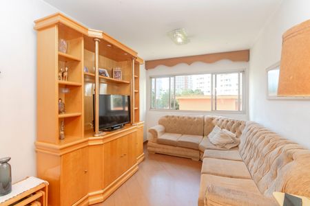 Sala de apartamento à venda com 3 quartos, 100m² em Cidade Monções, São Paulo