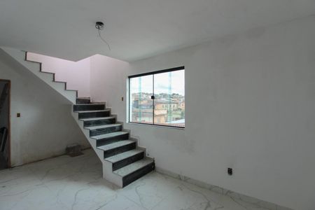 Sala de apartamento à venda com 3 quartos, 120m² em Coqueiros, Belo Horizonte