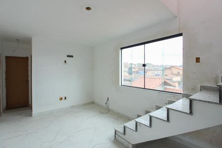 Sala de apartamento à venda com 3 quartos, 120m² em Coqueiros, Belo Horizonte