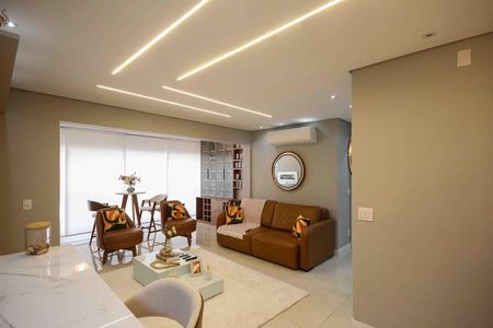 Sala de apartamento à venda com 2 quartos, 78m² em Jardim Independência (são Paulo), São Paulo