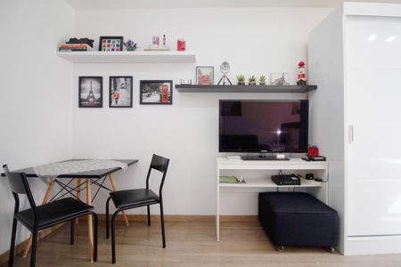 Studio à venda com 29m², 1 quarto e 1 vaga