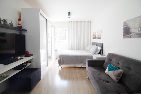 Studio à venda com 29m², 1 quarto e 1 vaga
