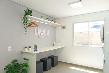 Studio à venda com 16m², 1 quarto e sem vagaLavanderia