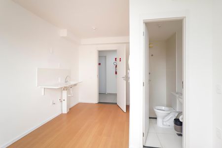 Studio à venda com 16m², 1 quarto e sem vaga Studio à venda com 16m², 1 quarto e sem vagaQuarto / Cozinha