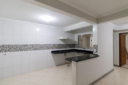 Sala e Cozinha de casa para alugar com 2 quartos, 83m² em Cidade Antônio Estêvão de Carvalho, São Paulo