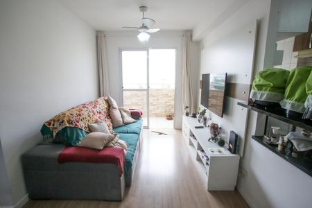 Sala de apartamento à venda com 3 quartos, 74m² em Taquara, Rio de Janeiro