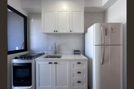 Apartamento para alugar com 36m², 2 quartos e sem vagaCozinha americana