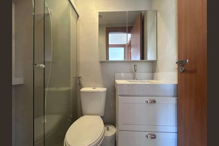 Apartamento para alugar com 36m², 2 quartos e sem vagaBanheiro social 