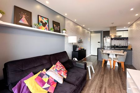 Sala de apartamento à venda com 2 quartos, 60m² em Vila Campestre, São Bernardo do Campo
