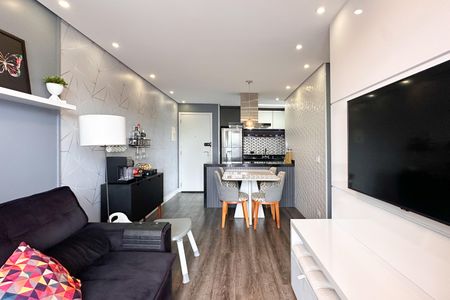 Sala de apartamento à venda com 2 quartos, 60m² em Vila Campestre, São Bernardo do Campo