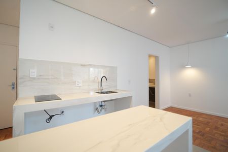 Studio à venda com 40m², 1 quarto e sem vagaCozinha