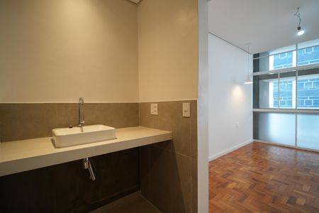 Studio à venda com 40m², 1 quarto e sem vagaBanheiro