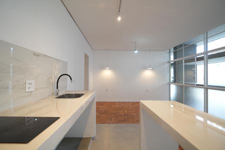 Studio à venda com 40m², 1 quarto e sem vagaCozinha