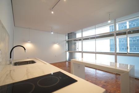 Studio à venda com 40m², 1 quarto e sem vagaCozinha