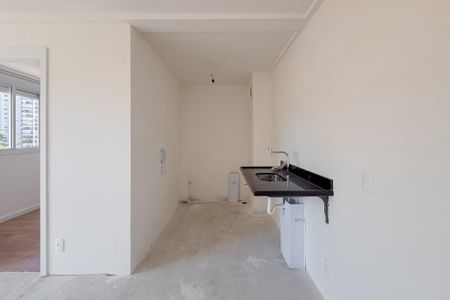 Apartamento à venda com 37m², 2 quartos e sem vagaCozinha e Área de Serviço