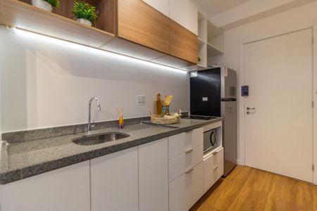 Kitnet/Studio de kitnet/studio para alugar com 1 quarto, 27m² em Pinheiros, São Paulo