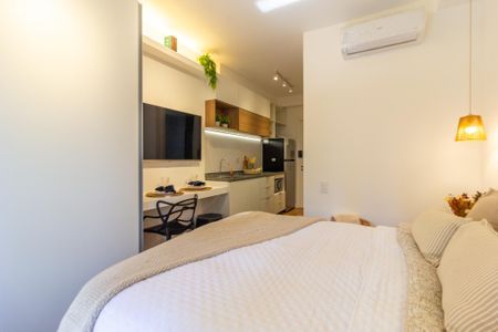 Kitnet/Studio de kitnet/studio para alugar com 1 quarto, 27m² em Pinheiros, São Paulo