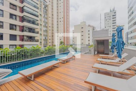 Studio para alugar com 27m², 1 quarto e sem vagaÁrea comum - Piscina