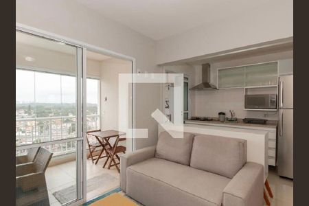 Sala de apartamento à venda com 1 quarto, 48m² em Jardim Aeroporto, São Paulo