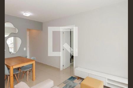 Sala de apartamento à venda com 1 quarto, 48m² em Jardim Aeroporto, São Paulo