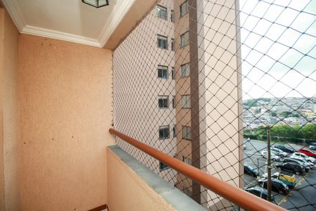 Varanda da Sala de apartamento para alugar com 3 quartos, 64m² em Utinga, Santo André