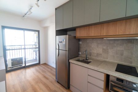Sala/Cozinha de kitnet/studio para alugar com 1 quarto, 29m² em Jardim Prudência, São Paulo