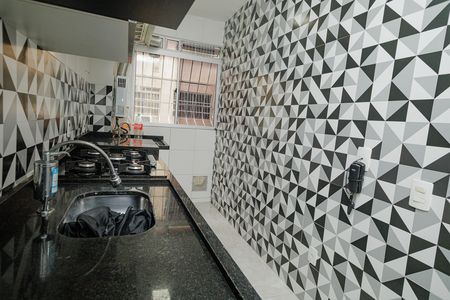 Cozinha de apartamento para alugar com 2 quartos, 44m² em Campo Grande, Rio de Janeiro