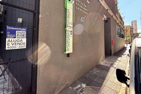 Apartamento para alugar com 30m², 1 quarto e sem vagafachada do predio