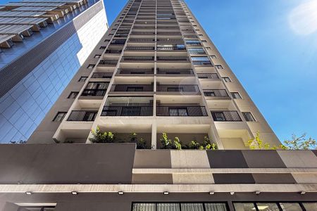 Apartamento para alugar com 30m², 1 quarto e sem vagafachada do predio