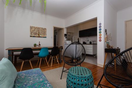 Sala de apartamento à venda com 1 quarto, 56m² em Vila Mariana, São Paulo