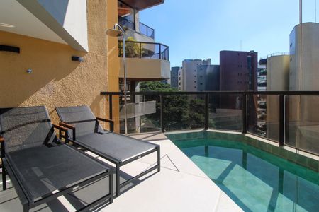 Varanda  de apartamento à venda com 3 quartos, 248m² em Jardim Vitoria Regia, São Paulo