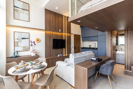 Sala de kitnet/studio para alugar com 1 quarto, 38m² em Consolação, São Paulo