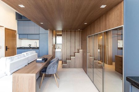 Studio para alugar com 38m², 1 quarto e 1 vagaSala