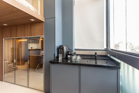 Studio para alugar com 38m², 1 quarto e 1 vagaSala - Serviço