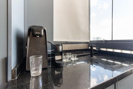 Studio para alugar com 38m², 1 quarto e 1 vagaSala - Serviço