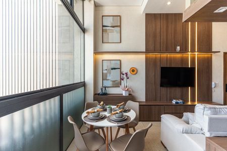Studio para alugar com 38m², 1 quarto e 1 vagaSala