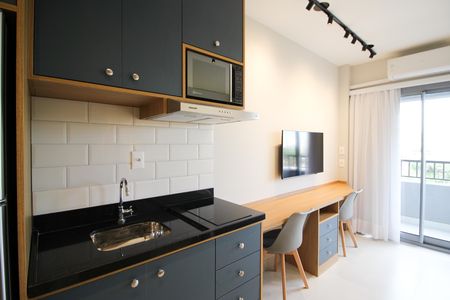 Studio para alugar com 24m², 1 quarto e sem vagaCozinha