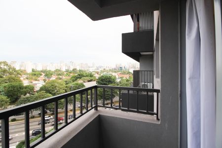 Studio para alugar com 24m², 1 quarto e sem vagaVaranda