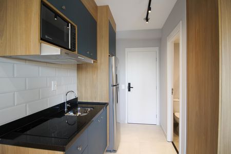 Studio para alugar com 24m², 1 quarto e sem vaga Studio para alugar com 24m², 1 quarto e sem vagaCozinha