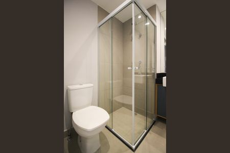 Studio para alugar com 24m², 1 quarto e sem vaga Studio para alugar com 24m², 1 quarto e sem vagaBanheiro