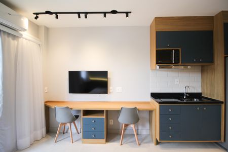 Studio para alugar com 24m², 1 quarto e sem vaga Studio para alugar com 24m², 1 quarto e sem vagaSuíte