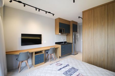 Suíte  de kitnet/studio para alugar com 1 quarto, 24m² em Vila Olímpia, São Paulo