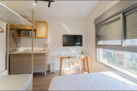 Studio para alugar com 21m², 1 quarto e sem vaga Studio para alugar com 21m², 1 quarto e sem vagaSala/Quarto