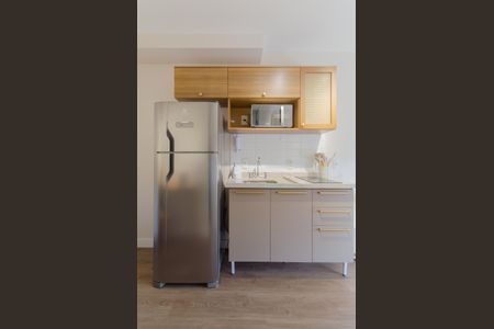 Studio para alugar com 21m², 1 quarto e sem vaga Studio para alugar com 21m², 1 quarto e sem vagaCozinha