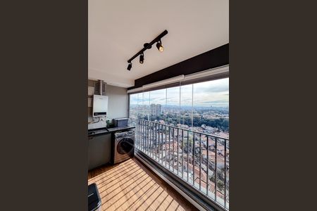Varanda da Sala de kitnet/studio à venda com 1 quarto, 50m² em Ipiranga, São Paulo