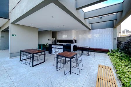 Studio à venda com 50m², 1 quarto e 1 vaga Studio à venda com 50m², 1 quarto e 1 vagaÁrea comum - Churrasqueira