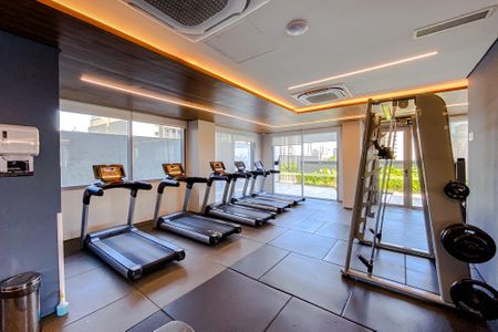 Studio à venda com 50m², 1 quarto e 1 vaga Studio à venda com 50m², 1 quarto e 1 vagaÁrea comum - Academia